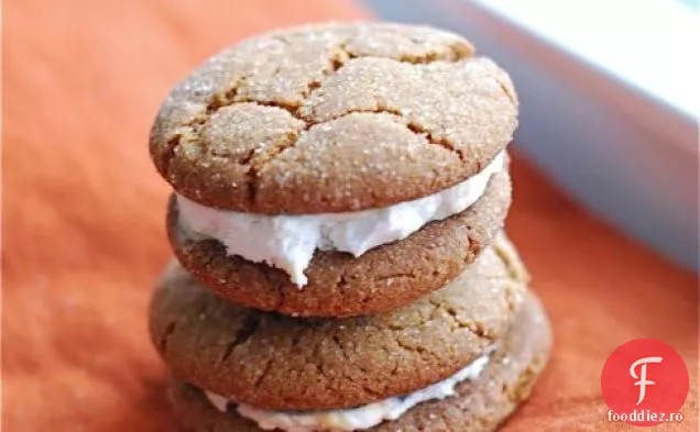 Sandvișuri Cu Caramel Gingersnap