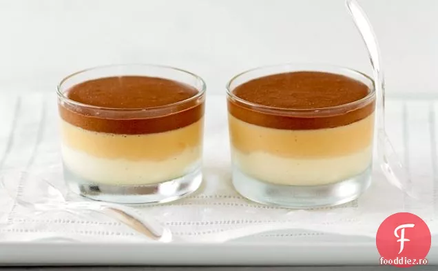 Vanilie, Unt Sărat Caramel Și Mousse De Ciocolată
