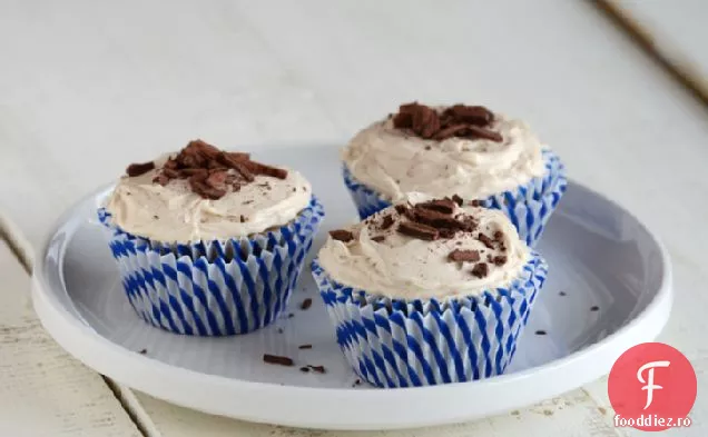 Cupcakes Caramel-vanilie pentru 5 {vegan}