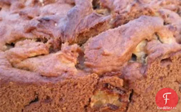Tort De Cafea Cu Mere Cu Sos De Zahăr Brun