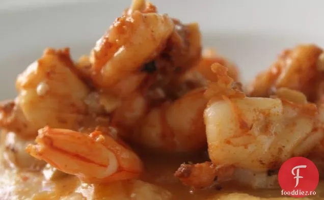 Mese Simple: creveți fumurii și crupe cu roșii Cherry prăjite și brânză de capră