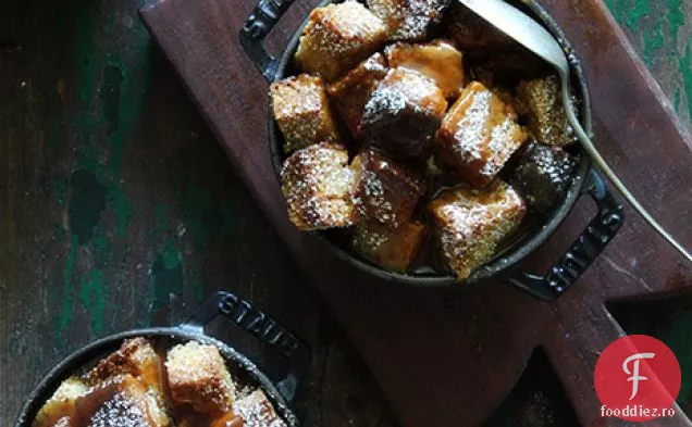 Rom Caramel și budincă de pâine cu banane