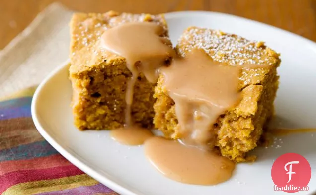 Blondies De Caramel Sărat Cu Dovleac