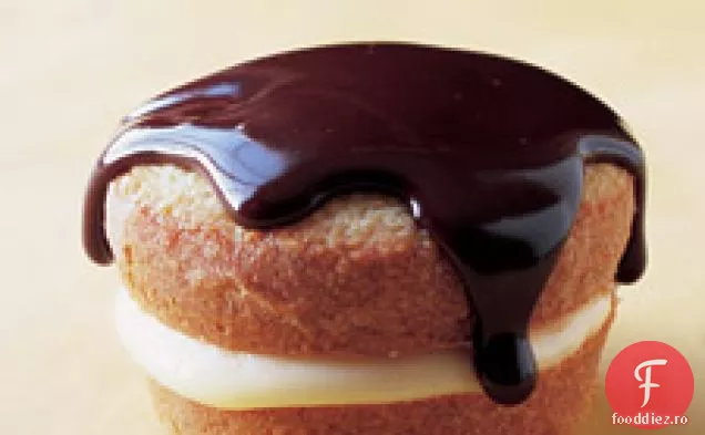 Boston Plăcintă Cu Cremă Cupcakes