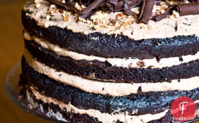 Tort De Ciocolată Cu Mousse De Alune