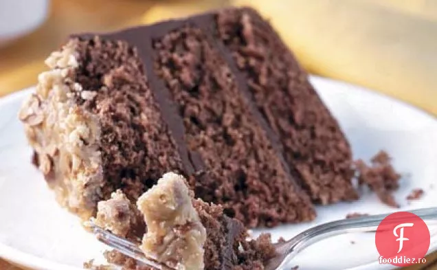 Tort De Ciocolată Bourbon Cu Glazură De Pralină