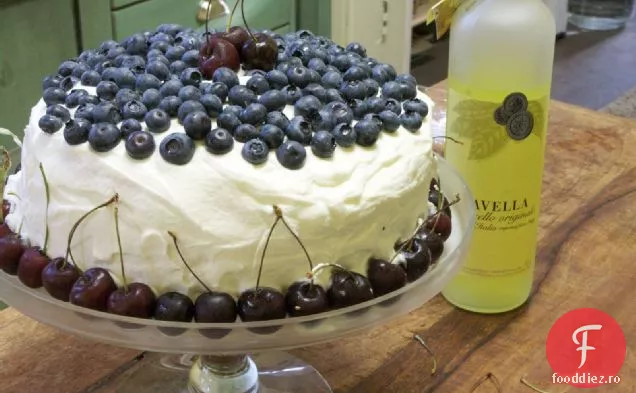 Tres Leches Cu Cremă Limoncello