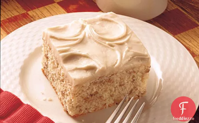 Tort De Unt Cu Glazură De Unt Rumenită