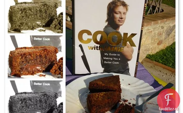 Tortul de ciocolată cu două nuci al lui Jamie Oliver