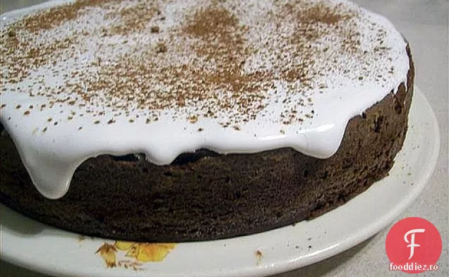 Tort De Câine Diavol De Ciocolată Cu Glazură De Marshmallow De Șapte Minute