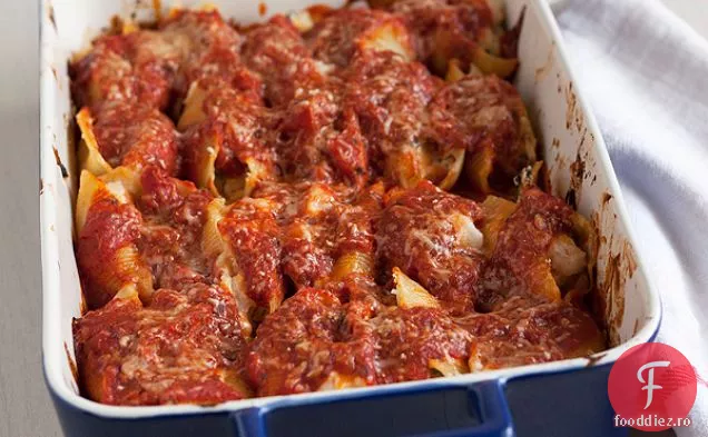 Scoici umplute cu creveți