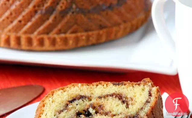 Tort Nutella Swirl Bundt