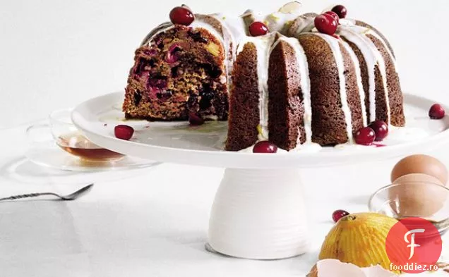 Tort Condimentat Cu Merișor Bundt