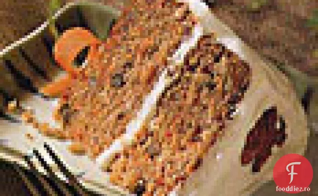 Tort de morcovi cu glazură de brânză cremă de arțar