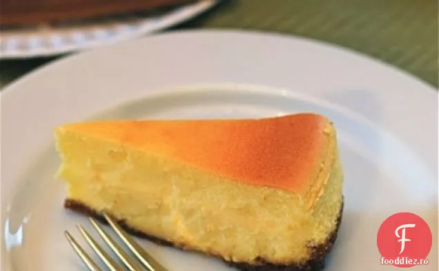 Cheesecake Cu Lămâie Meyer Cu Crustă De Ghimbir