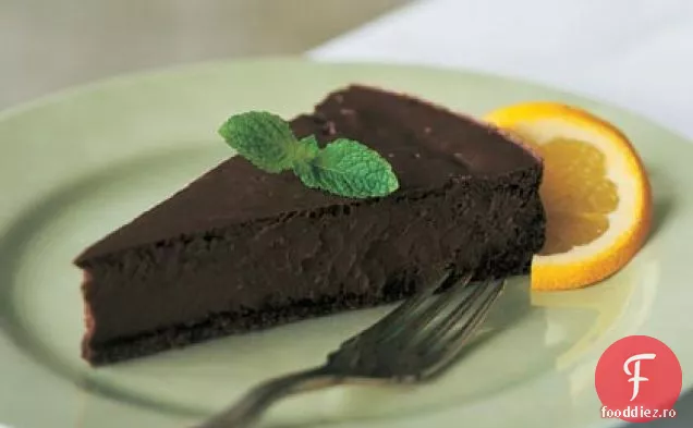Cheesecake Cu Ciocolată-Portocală
