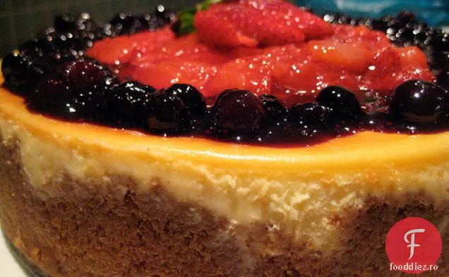 Cheesecake Roșu Alb Și Albastru