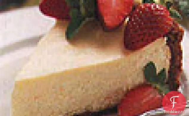 Cheesecake cu căpșuni cu crustă de ghimbir