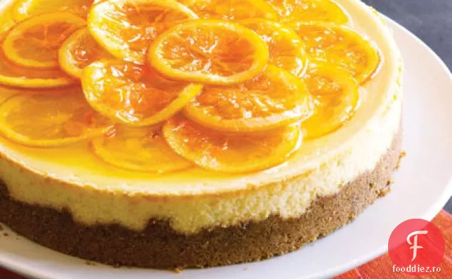 Cheesecake Cu Panglică Portocalie
