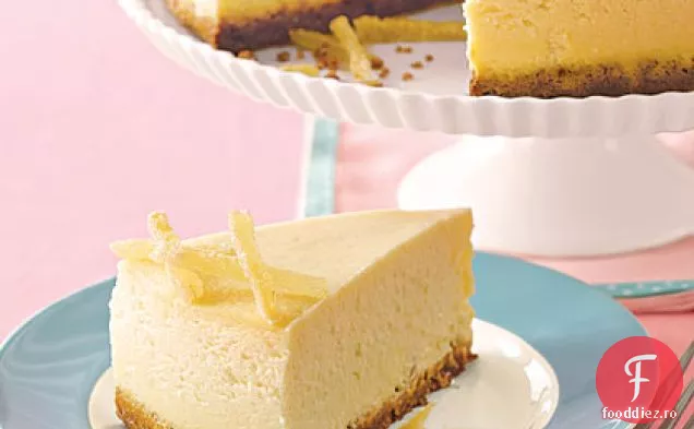 Cheesecake Cu Ghimbir Și Pere