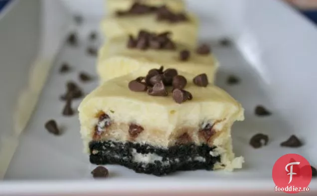 Chocolate Chip Cookie Aluat Umplut Oreo Cheesecakes