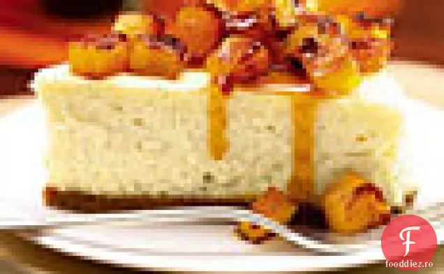 CR aproxme fra prăjitură cu brânză cu miere-Rom-prăjită ananas