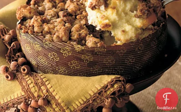 Ginger Streusel-Topped Cheesecake