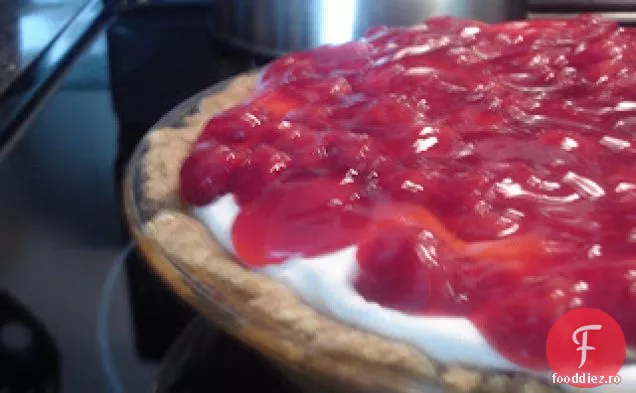 Cheesecake Cu Puf De Cireșe