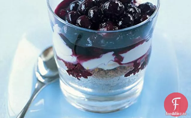 Vase De Cheesecake Cu Afine