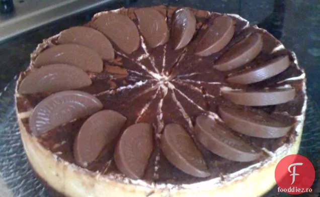 Cheesecake Cu Portocale De Ciocolată