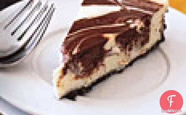 Cheesecake Cu Marmură De Ciocolată