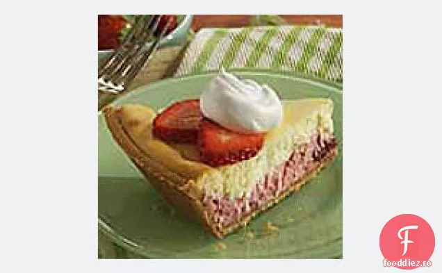 Cheesecake cu strat de căpșuni în 3 pași de la Philadelphia