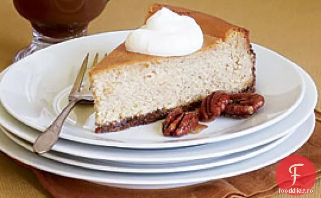 Cheesecake cu melasă de ghimbir