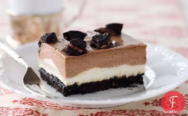 Cheesecake Oreo cu etaj