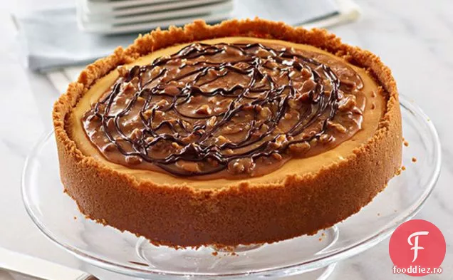 Cheesecake Cu Caramel-Pecan