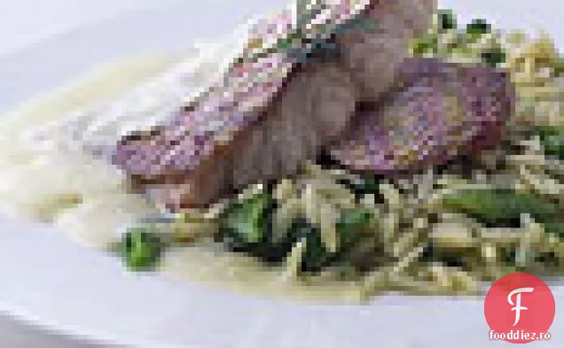 Snapper roșu copt cu Avgolemono