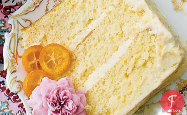 Tort De Șifon Cu Lămâie-Portocală