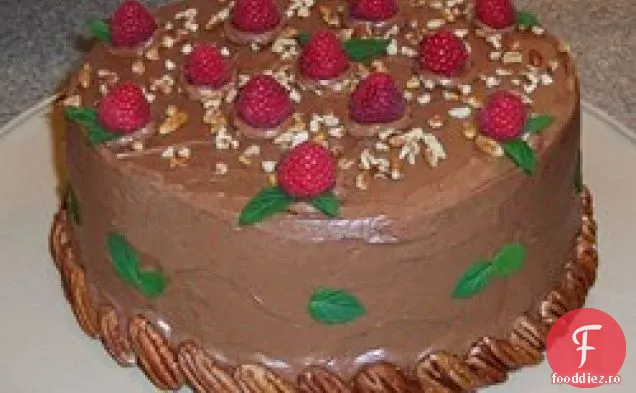 Tort Cu Cremă Italiană De Ciocolată