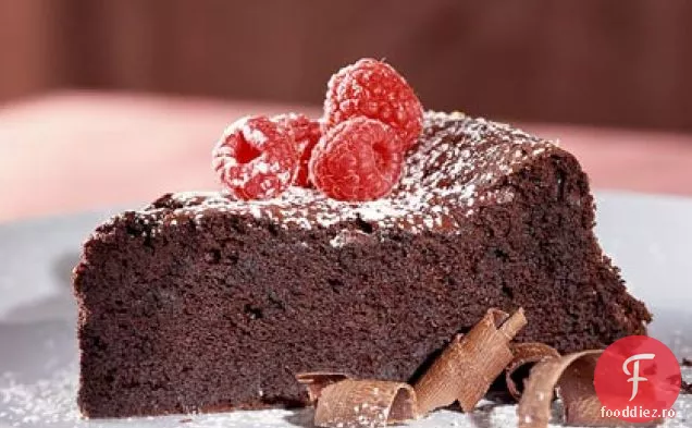 Tort De Ciocolată Neagră Cu Suc De Ciocolată Neagră