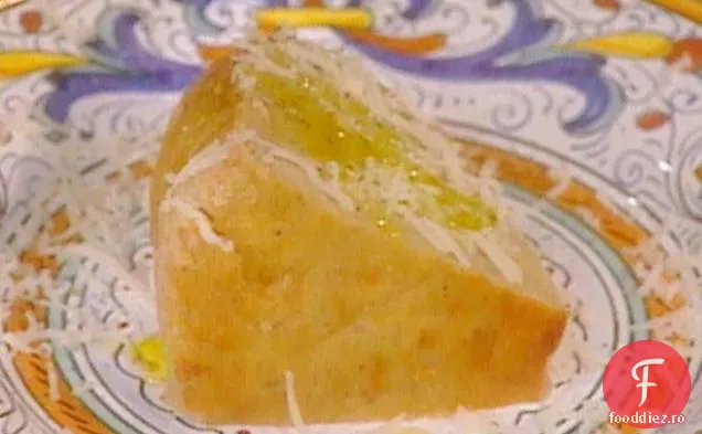 Castagnaccio con Lardo (tort de castane cu spate Gras)