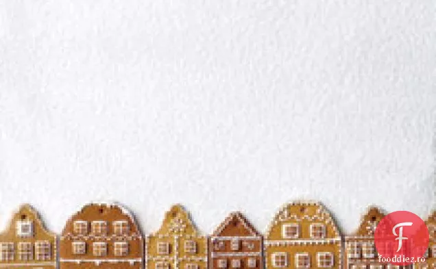 Turtă dulce oraș-tort pătrat de televiziune din 2007