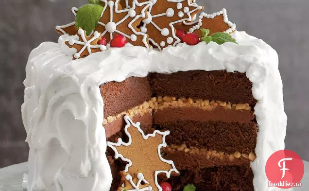 Tort De Ciocolată-Turtă Dulce-Caramel