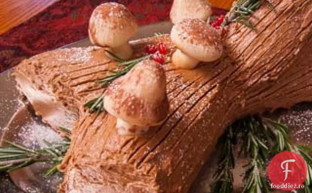 Brutarii îndrăzneți fac Buche de Noel (tort de bușteni Yule)
