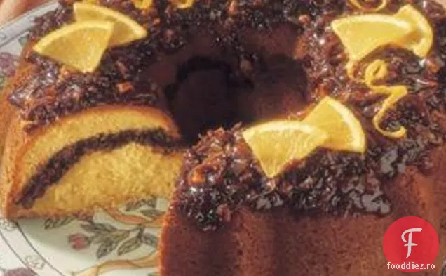 Tort De Cafea Orange Streusel