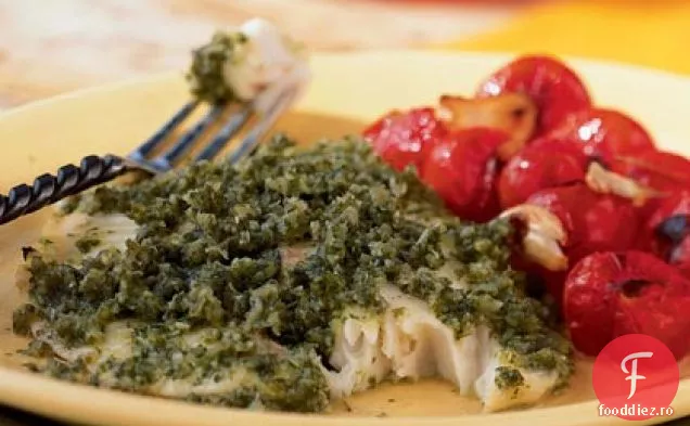 Pargo con Salsa de Perejil (Snapper în sos de pătrunjel)