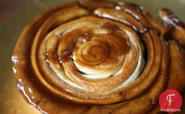 Tort De Cafea În Spirală Butterscotch