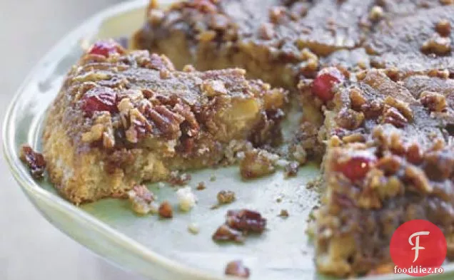 Banane Foster cu susul în jos tort de cafea