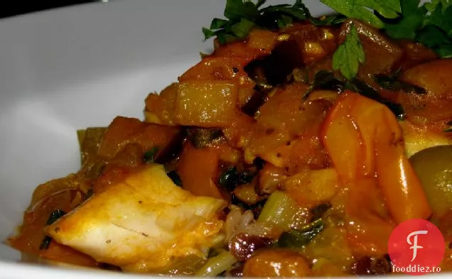 Mese Simple: Tagine De Snapper Roșu În Stil Marocan (Tocană De Pește)