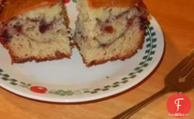 Tort De Cafea Cu Vârtej De Afine