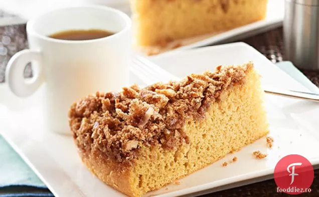 Tort De Cafea Cu Crustă De Scorțișoară